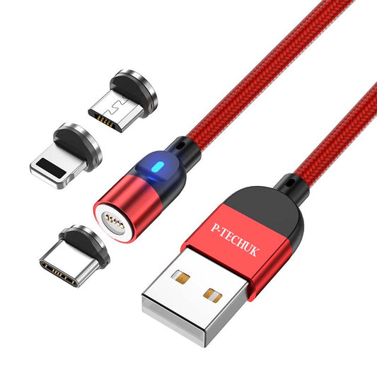 P-TECHUK 360 MX 3A fast charging and data transmission cable